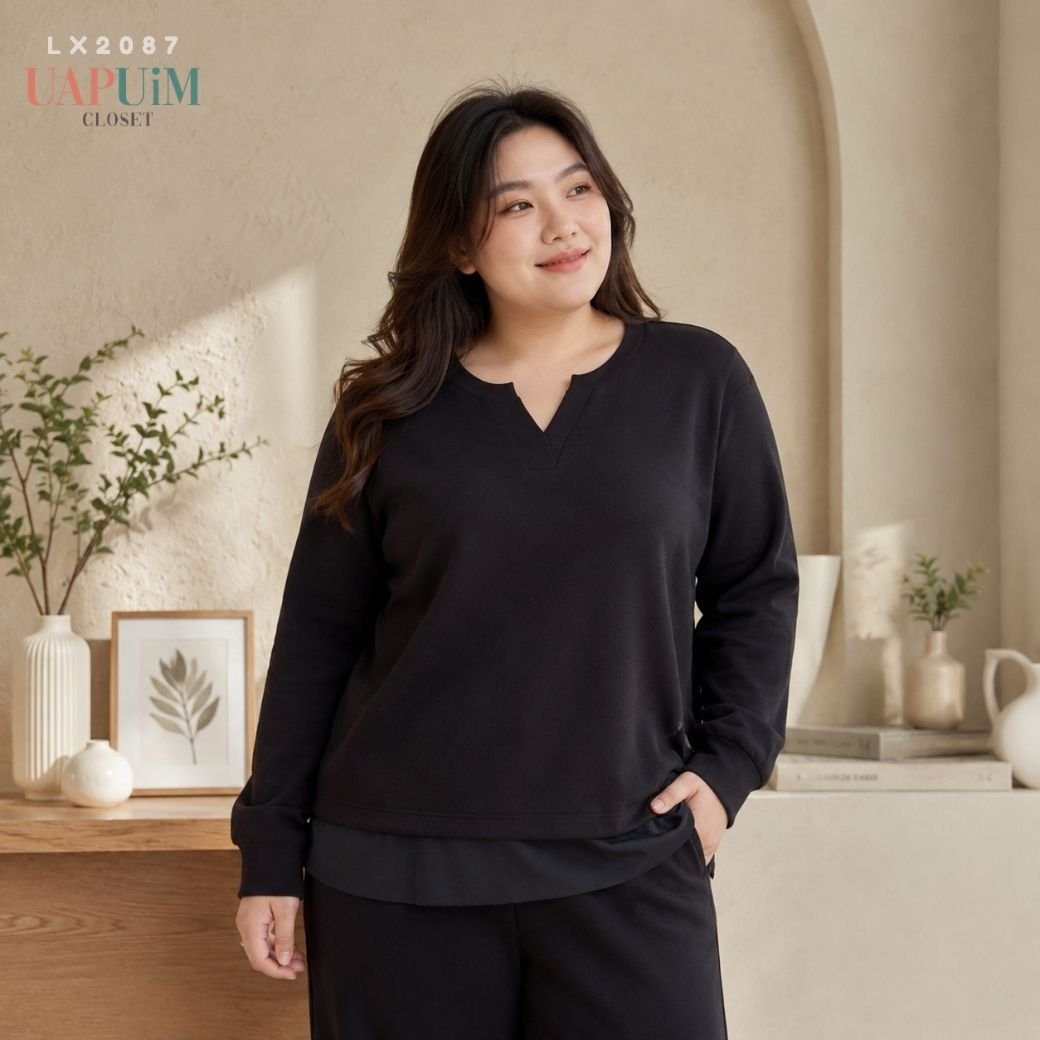 LX2087 เสื้อสเวตเชิ้ต