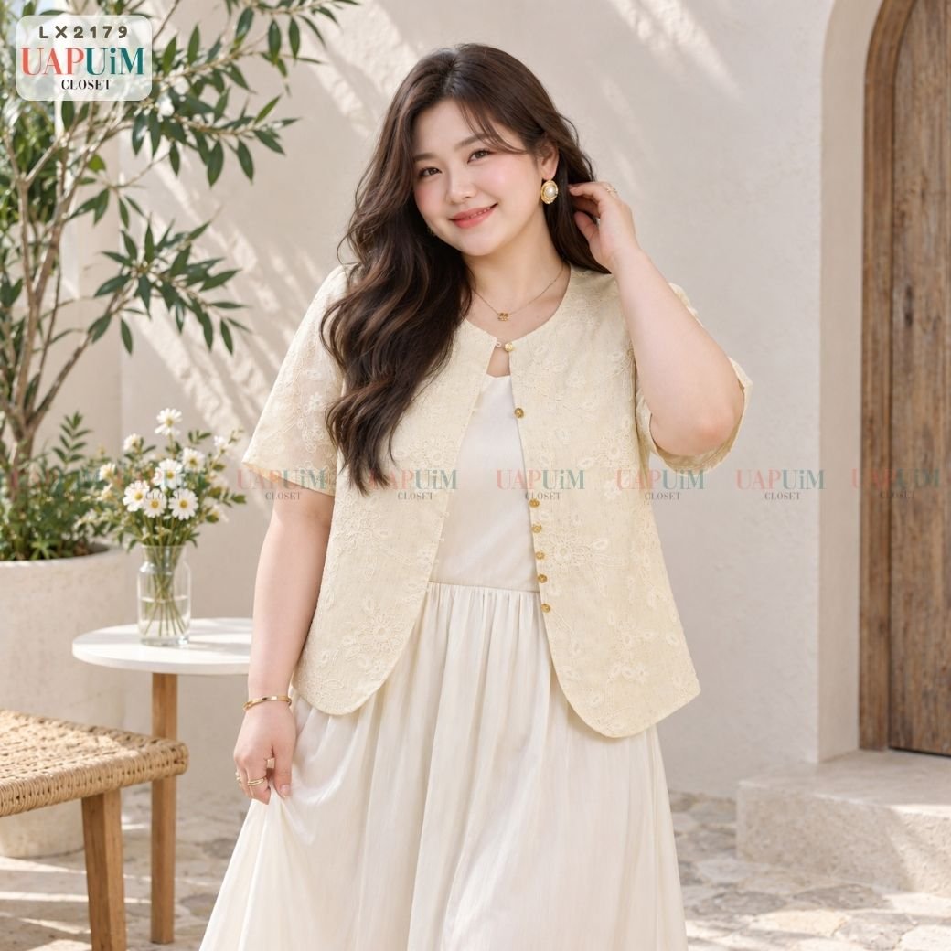 LX2179 เสื้อแขนสั้นทรงเรียบหรู